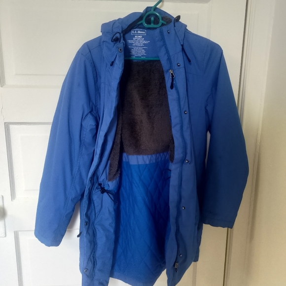 LL Bean Winter Warmer Parka - Sky Blue - Picture 2 of 7